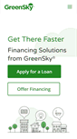 Mobile Screenshot of greenskycredit.com